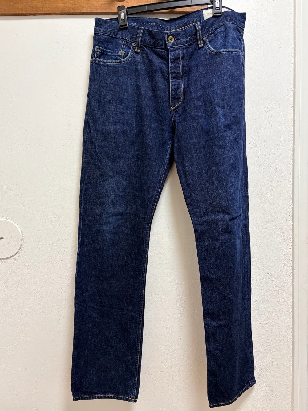 rag & bone Tailored Workwear Button Fly Jeans RB 15X | Men’s 36 |